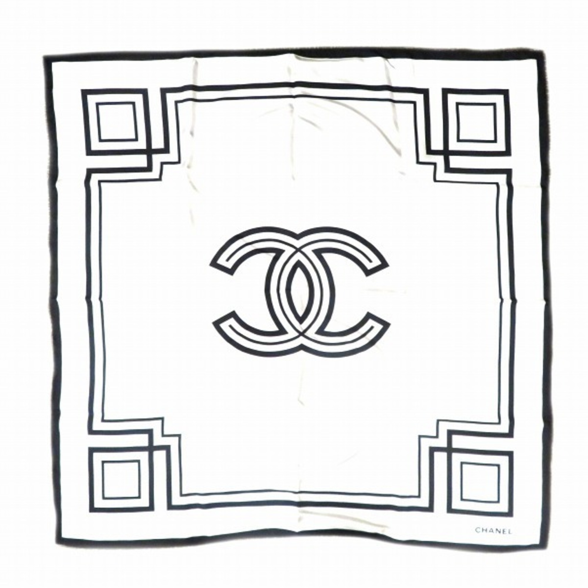 Chanel Large Scarf Coco Mark Brand Accessory Stall Women's Item